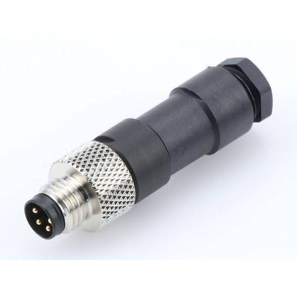 NC 4P M/M-ATTACH STR, Molex, Mfr#: 1200910010